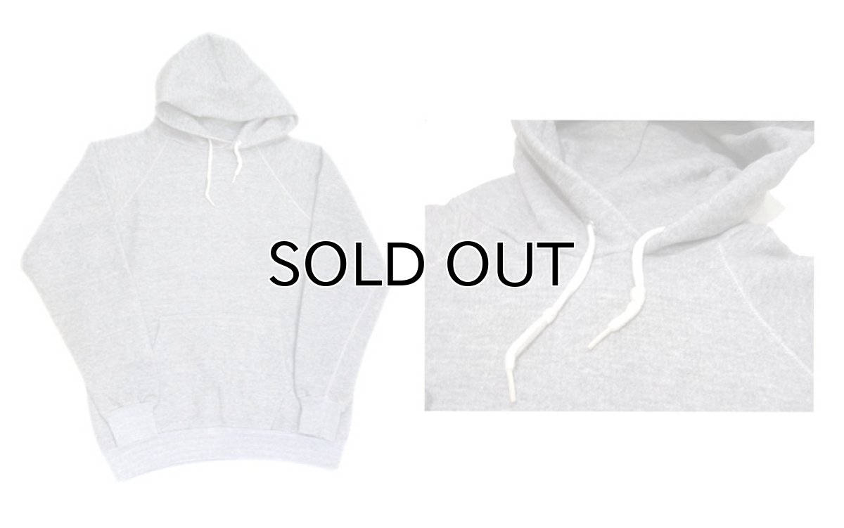 画像3: 1970-80's Unknown Raglan Sleeve Hooded Parka Heather Grey size M (表記 不明) (3)