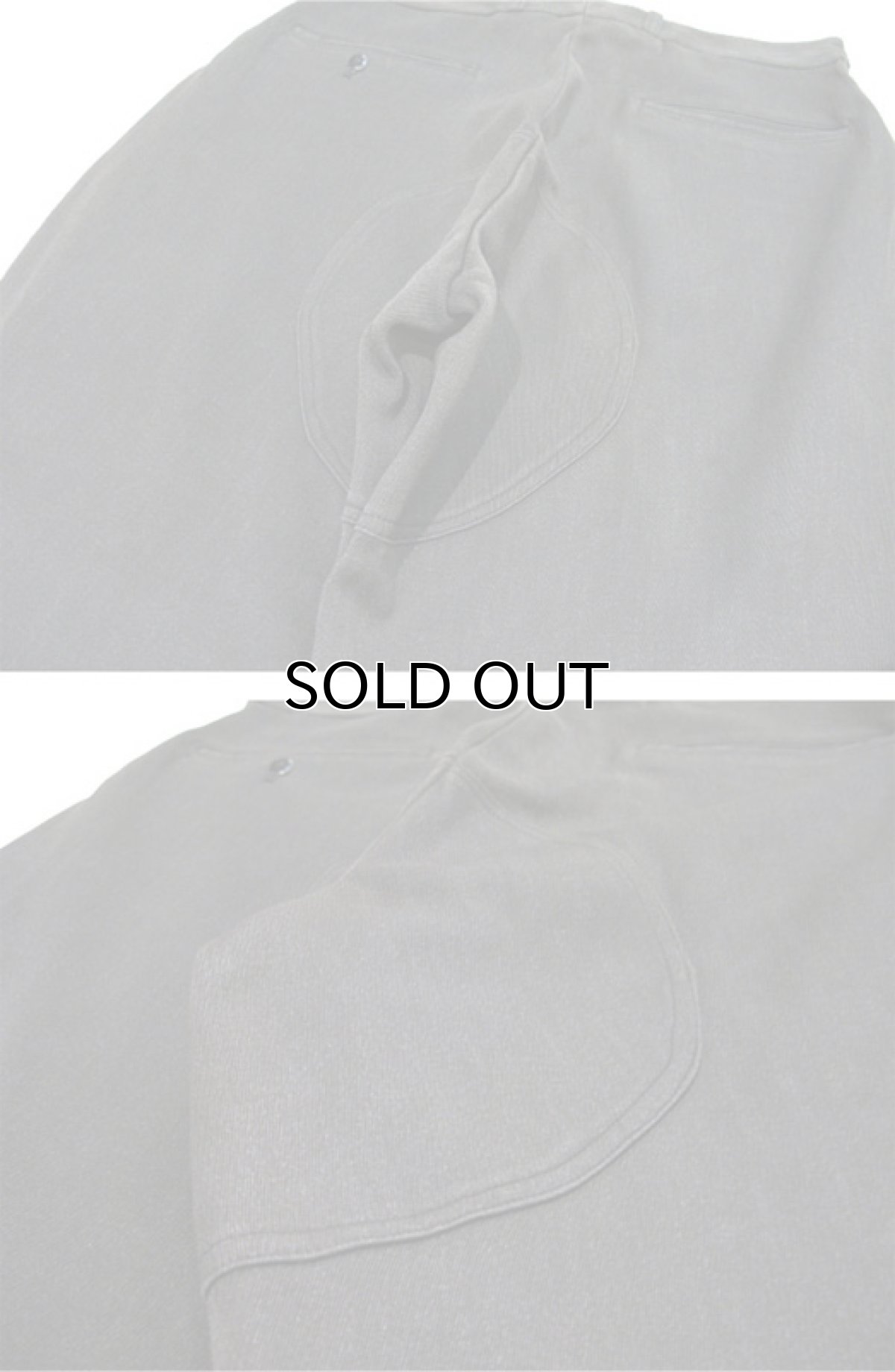 画像5: 1950's "BURLINGTON" Wip Cord Riding Trousers　Charcoal Grey　size w 31 inch (5)