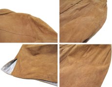 画像4: 1950's~ "G.FOX & Co." Suede Leather Jacket　BEIGE　size M (表記 不明) (4)