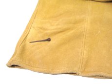 画像7: 1970's~ "Norm Thompson" Suede Leather Jacket　Yellow Beige　size L (表記 L) (7)