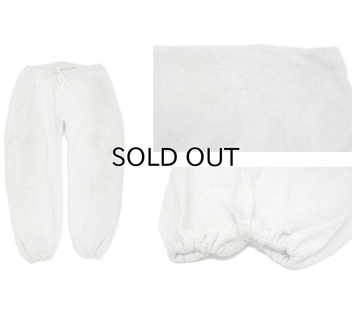 画像5: 1950-60's Unknown U.S.A Sweat Pants　Oatmeal　size L - XL (表記 不明) (5)