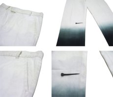 画像6: 3.1.Philliplim Gradation Color Tapered Trousers　White Base　size w 34 inch (表記 S) (6)