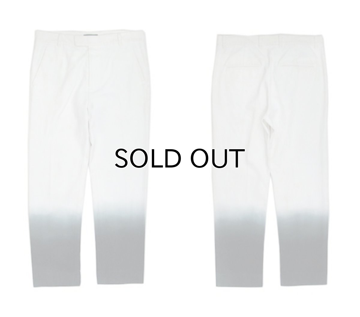 画像3: 3.1.Philliplim Gradation Color Tapered Trousers　White Base　size w 34 inch (表記 S) (3)