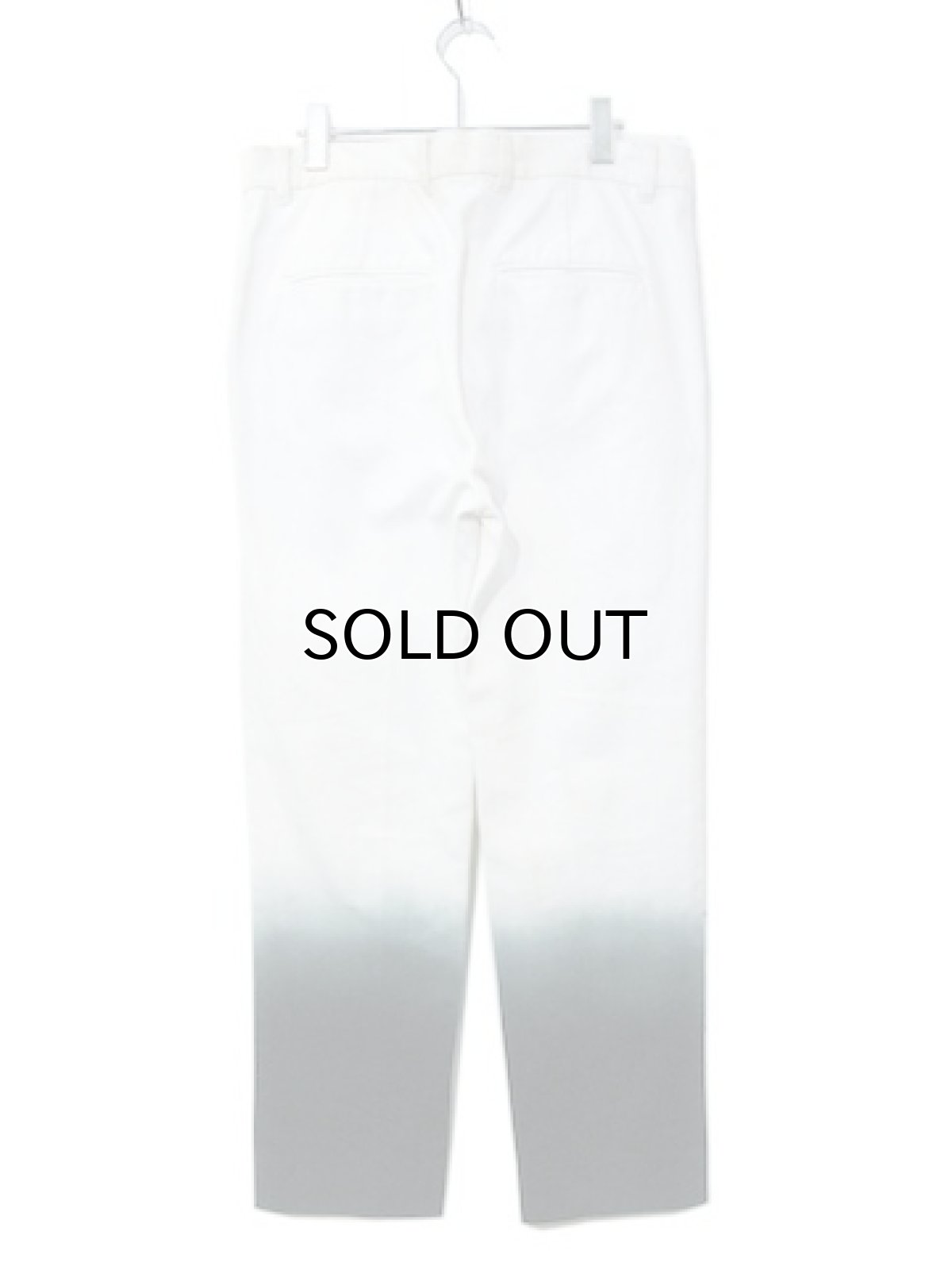 画像2: 3.1.Philliplim Gradation Color Tapered Trousers　White Base　size w 34 inch (表記 S) (2)