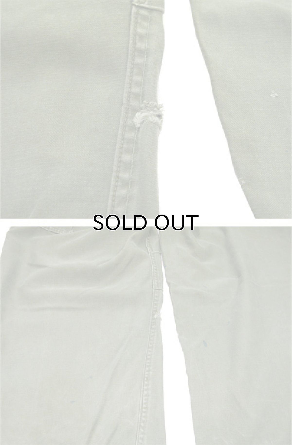 画像9: 1950's US Military "M-1951" Field Pants OLIVE   size ~ w 32.5 inch (9)