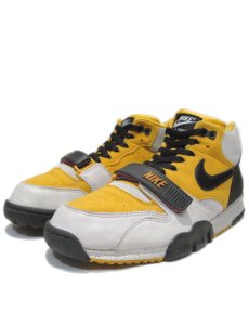 画像1: NIKE "AIR TRAINER" Hi-Cut Sneaker　Yellow / Grey / Black　size 9 (27 cm) (1)