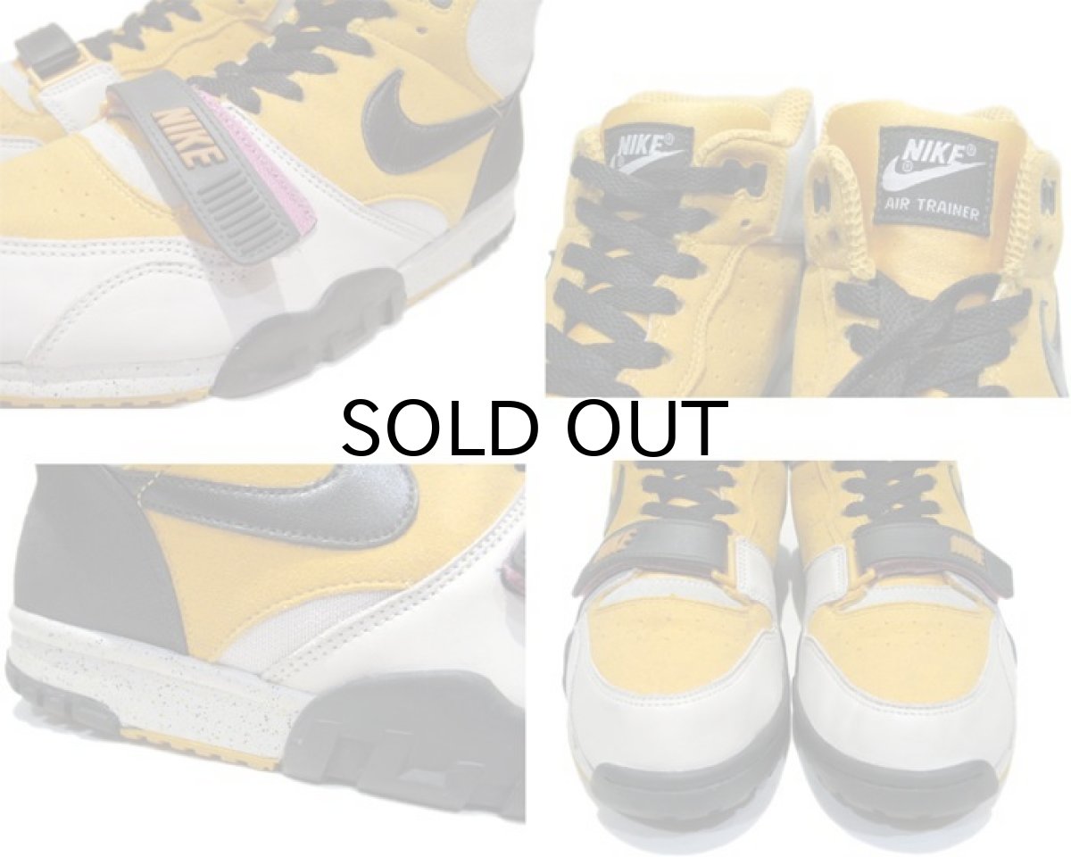 画像4: NIKE "AIR TRAINER" Hi-Cut Sneaker　Yellow / Grey / Black　size 9 (27 cm) (4)