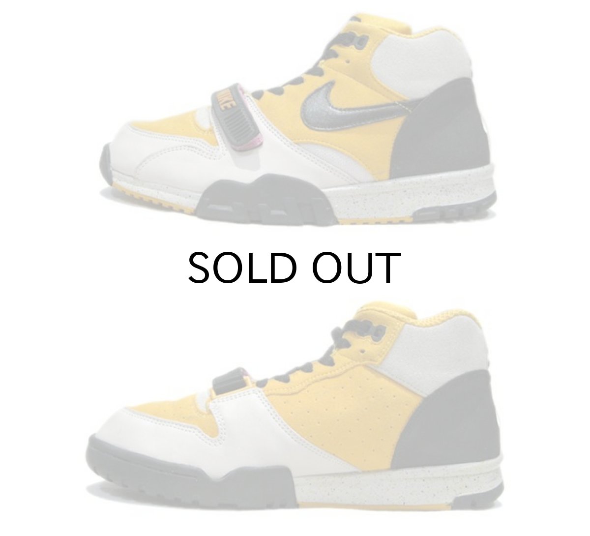 画像3: NIKE "AIR TRAINER" Hi-Cut Sneaker　Yellow / Grey / Black　size 9 (27 cm) (3)