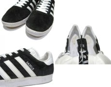 画像3: adidas "GAZELLE" Low-Cut Suede Sneaker　Black / White　size 13 (31 cm) (3)