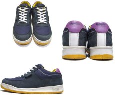 画像2: "VASQUE" GORE-TEX Trekking Leather Sneaker　NAVY　size 10 (28 cm) (2)