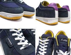 画像3: "VASQUE" GORE-TEX Trekking Leather Sneaker　NAVY　size 10 (28 cm) (3)