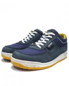 画像1: "VASQUE" GORE-TEX Trekking Leather Sneaker　NAVY　size 10 (28 cm) (1)