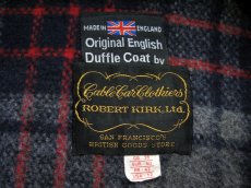 画像3: 1980's "ROBERT KIRK" Duffle Coat -made in ENGLAND-　NAVY　size S - M (表記 US12) (3)