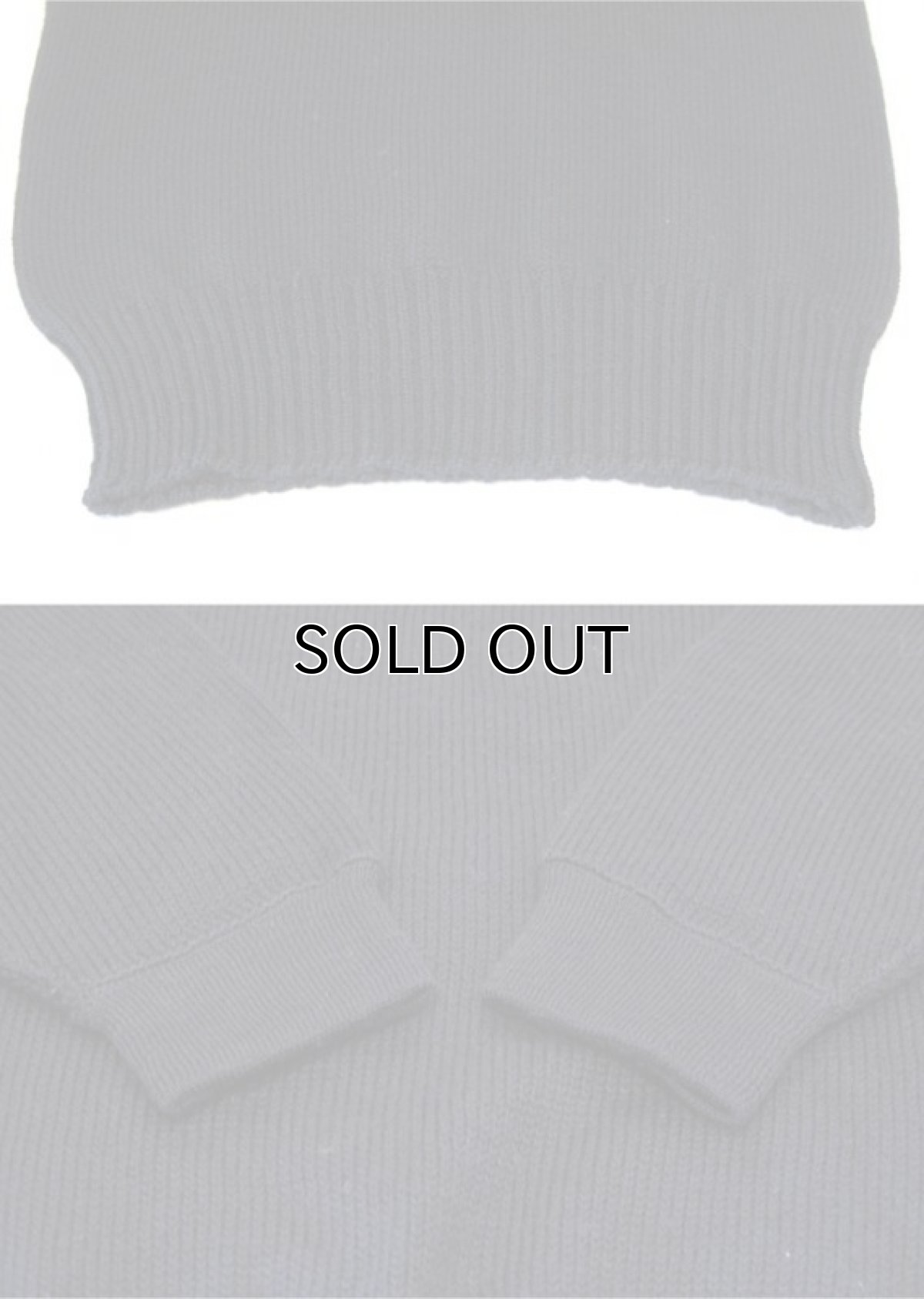 画像4: 1950's~ U.S.NAVY Mock Neck Wool Sweater NAVY size S (表記 36) (4)