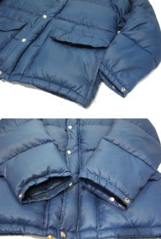画像6: 1970-80's "THE NORTH FACE" Rip-Stop Nylon Down Jacket　NAVY　size XS (6)