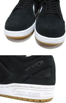 画像4: NEW CONVERSE "WEAPON" Suede Skate Shoes　Black / White　size 9 / 10 / 11 (4)