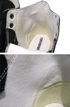画像4: NEW Converse "ALL STAR" Hi-Cut Rubber Sneaker　BLACK　size 9.5 (4)