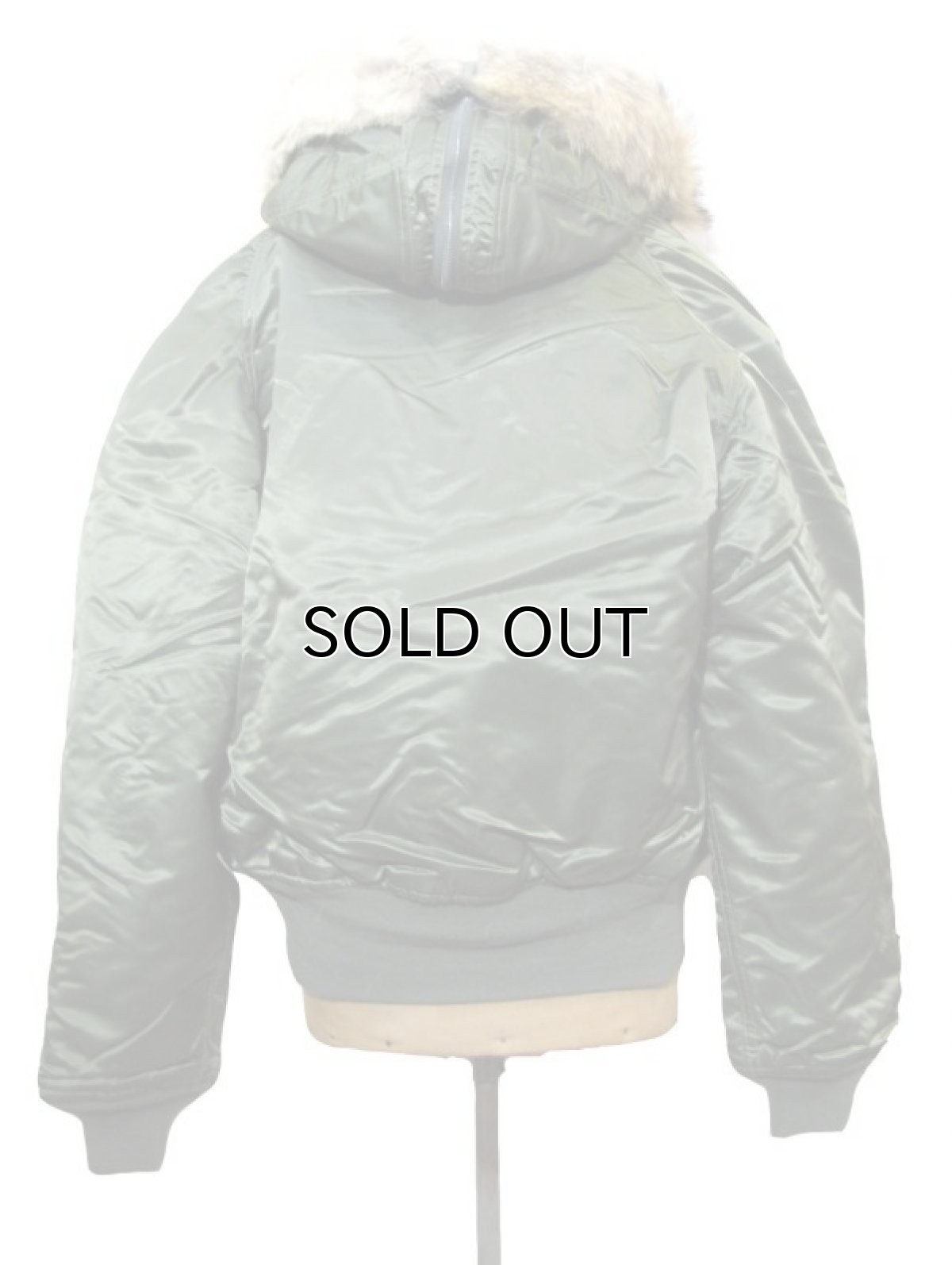 画像2: 1990's "CORINTH MFG CO." N-2B Flight Jacket Dead Stock　-made in USA-　OLIVE　size MEDIUM (2)