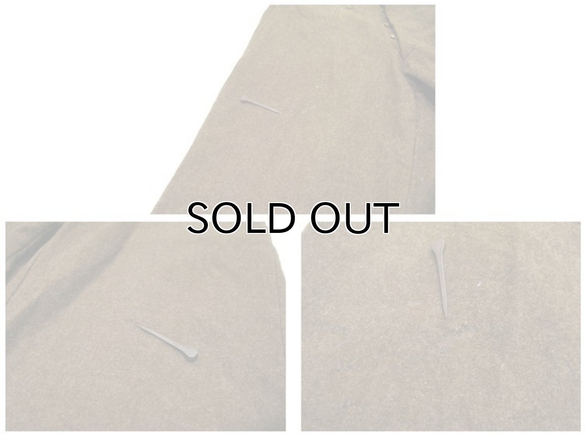 画像6: 1940's U.S.Military 5-Pocket Wool Trousers Olive Brown size w 31.5 inch (6)