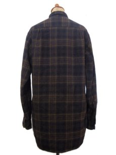 画像2: 1960'S PENDLETON L/S Wool Shirts　BLACK　size S - M (表記 S) (2)