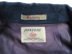 画像3: 1960's "DONEGAL" L/S Wool Box Shirts　BLUE　size L (表記 M) (3)