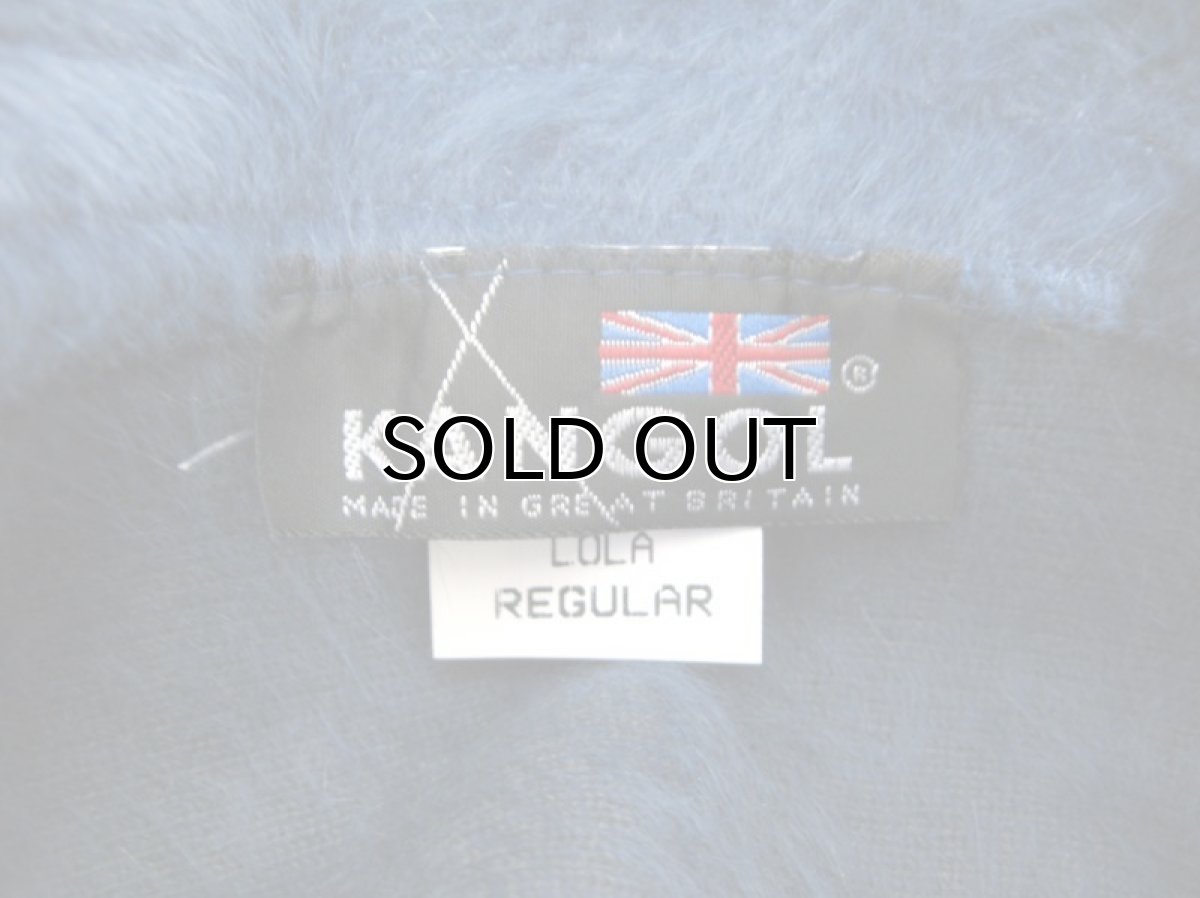 画像3: "KANGOL" Rabbit Hair Bucket Hat -made in GREAT BRITAIN- BLUE (3)