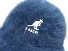 画像2: "KANGOL" Rabbit Hair Bucket Hat -made in GREAT BRITAIN-　BLUE (2)