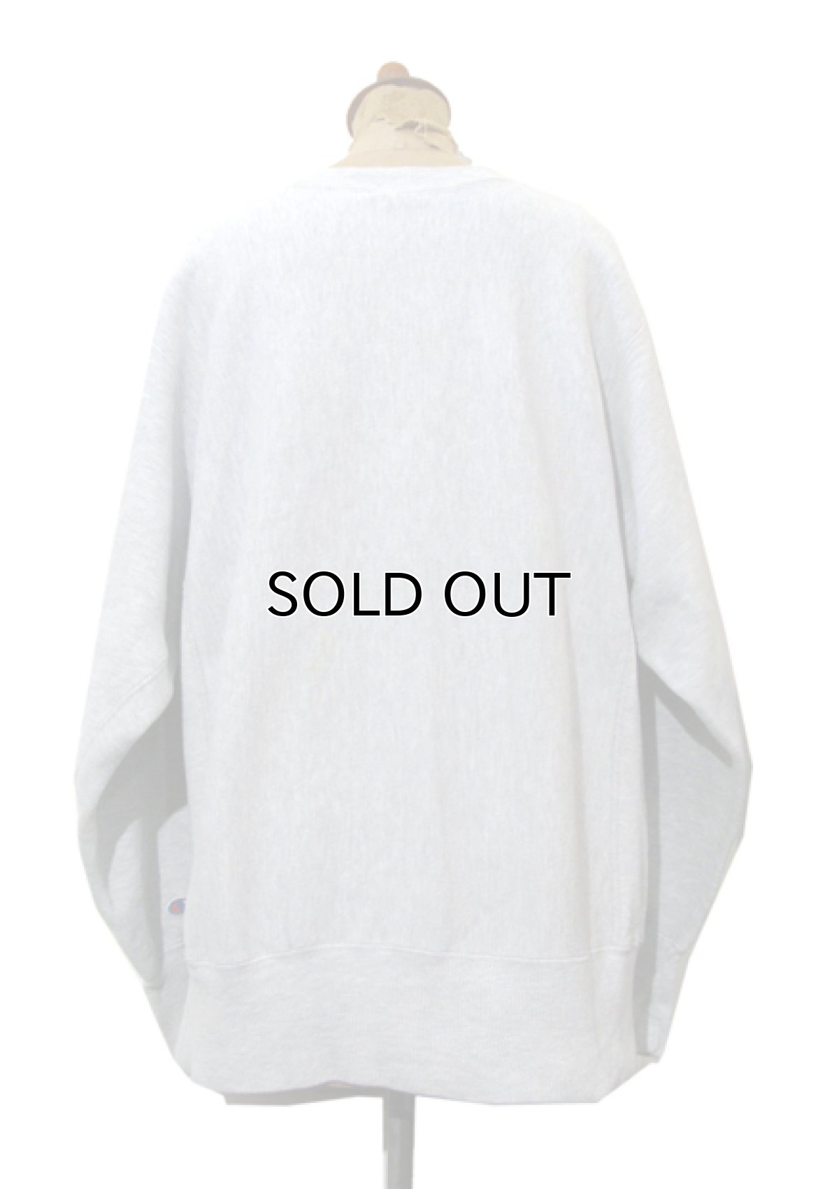 画像2: 1990's Champion Reverse Weave Sweat Shirts "PENN STATE SKIING" -made in USA- Grey size M - L (表記 L) (2)