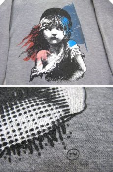 画像4: 1980's Anvil "Les Miserables" Crew Neck Sweat -made in USA-　Heather Grey　size S - M (表記 M) (4)