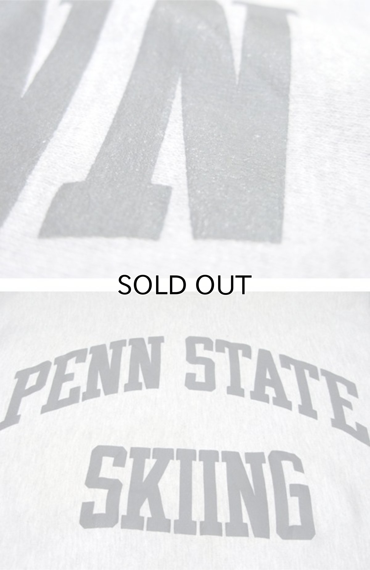 画像4: 1990's Champion Reverse Weave Sweat Shirts "PENN STATE SKIING" -made in USA- Grey size M - L (表記 L) (4)
