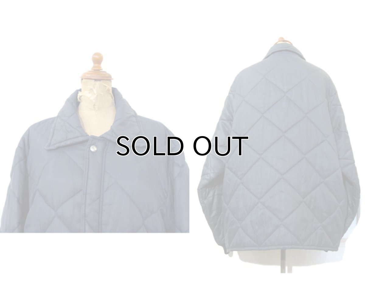 画像2: 1970's "BIG SMITH" Quilting Coach Jacket NAVY size L - XL (表記 不明) (2)