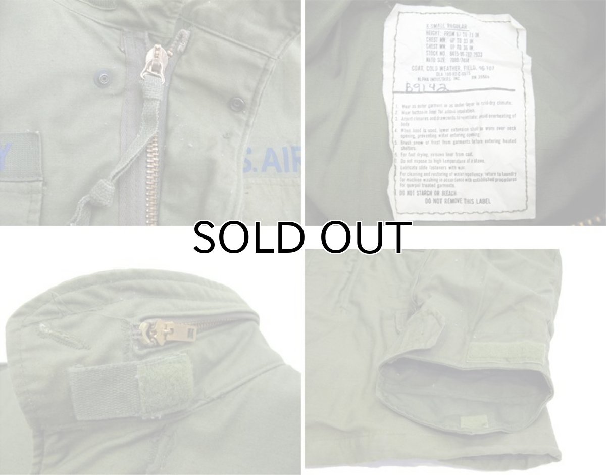 画像5: 1980's U.S.Military M-65 Field Jacket OLIVE size X-SMALL REGULAR (5)