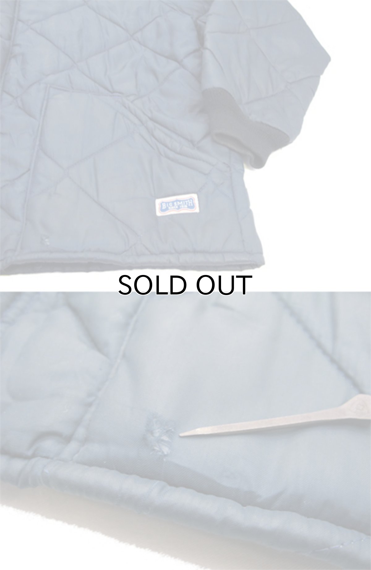 左ポケットのダメージ