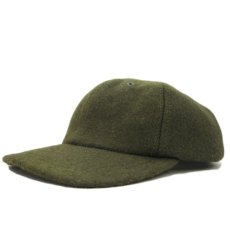 画像1: J.Crew 6 Panel Wool Cap  made in U.S.A.　OLIVE　size XL (1)