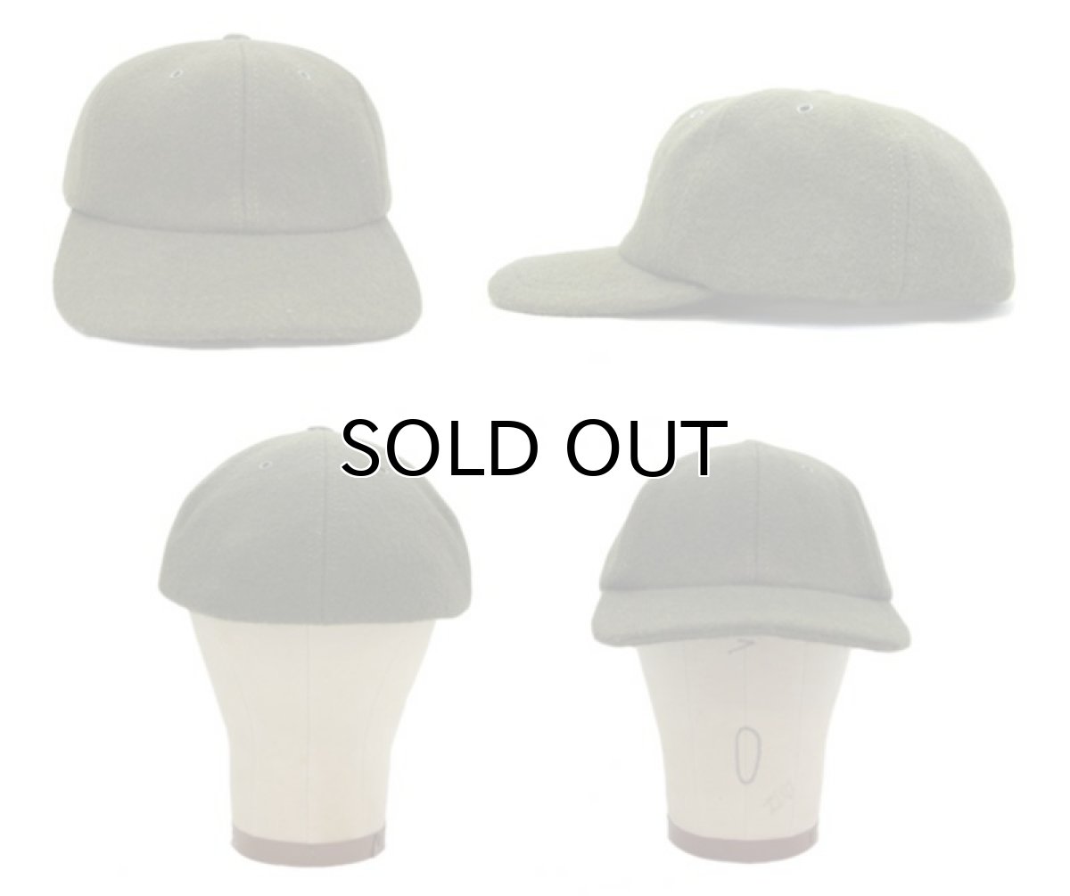 画像2: J.Crew 6 Panel Wool Cap  made in U.S.A. OLIVE size XL (2)