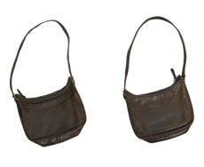 画像3: 1980-90's OLD Coach Leather Shoulder Bag 　Dark Brown (3)