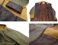 画像4: 1980's "Gerard Babin"Design Leather Coat -made in FRANCE-　Multi Color　size L (表記 M) (4)