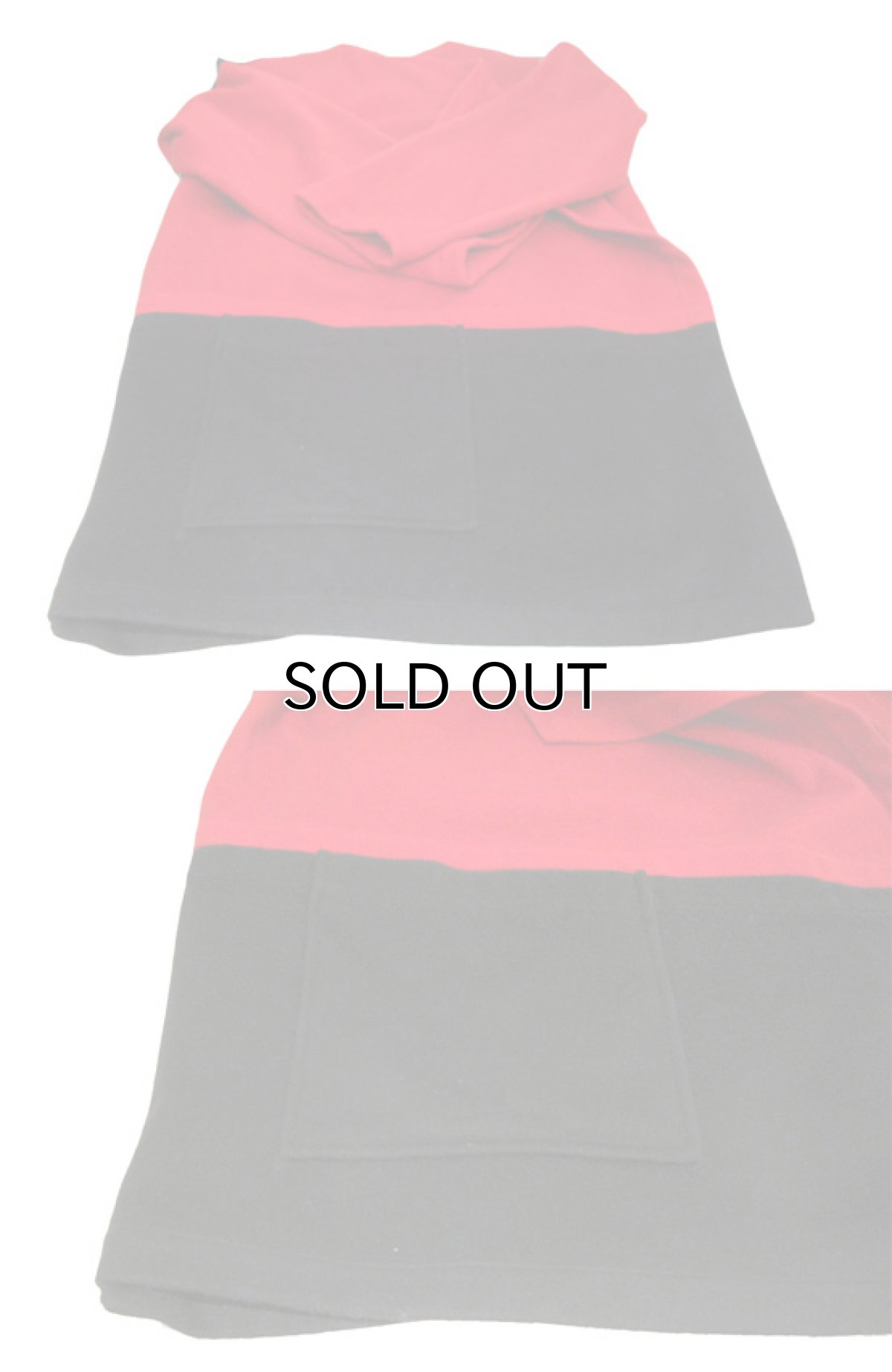 画像5: 1980's "PATRICK KELLY" Design Wool Coat -made in FRANCE- Black / Red size Free (5)