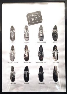 画像5: SHOE SHIFT "Regular Width" Cotton Shoelace -made in JAPAN- BLACK (5)