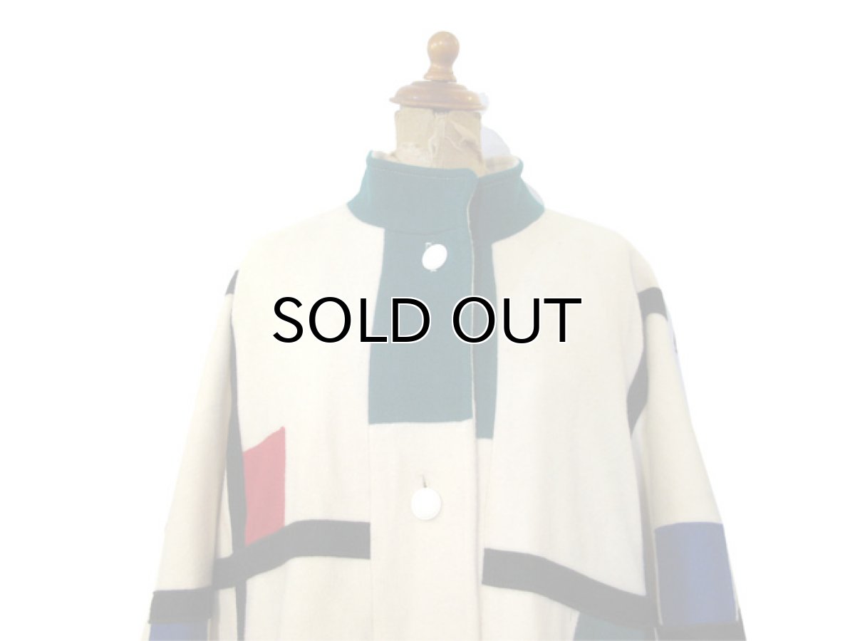 画像3: 1980's Dolman Sleeve Design Wool Coat　IVORY　size Free (表記 不明) (3)