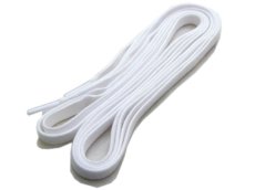 画像2: SHOE SHIFT "Regular Width" Cotton Shoelace -made in JAPAN- WHITE (2)