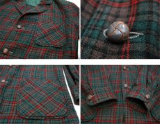 画像4: 1950's PENDLETON  Wool 3-Button Tailored Jacket　Check Pattern　size Medium (表記 M) (4)