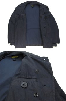 画像5: RALPH LAUREN "RUGBY" Wax Cotton P-Coat  DarkNavy　size Medium (表記 M) (5)