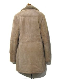 画像2: 1970's "GIGA-SPORT" Mouton Coat made in France　BAIGE　size Small (表記 EU 42) (2)