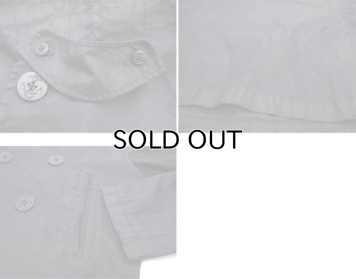 画像6: RALPH LAUREN "RUGBY" Wax Cotton P-Coat  DarkNavy size Medium (表記 M) (6)