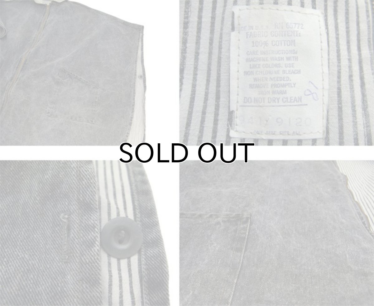 画像6: 1980's Denim Design Poncho　Black Denim　size Free (ONE SIZE FITS ALL) (6)