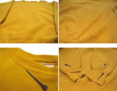 画像4: 1990's Champion Reverse Weave Sweat Shirts -made in USA-　Mustard　size M - L (表記 L) (4)
