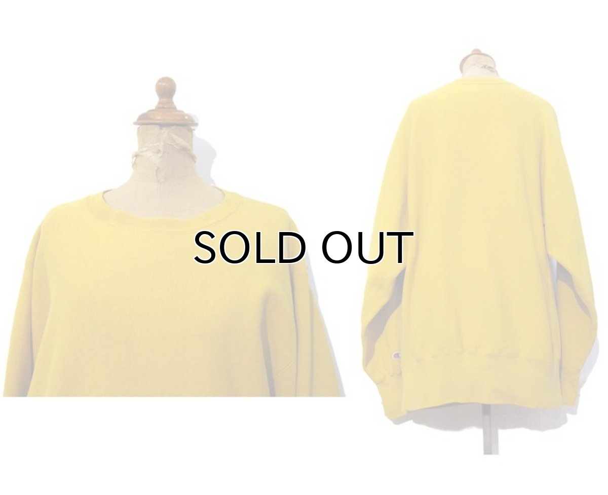 画像3: 1990's Champion Reverse Weave Sweat Shirts -made in USA- Mustard size M - L (表記 L) (3)