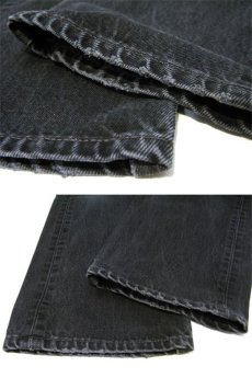 画像5: 1990's Levi's 501 Black Denim Pants -made in USA-　size w 30inch (表記 w 31) (5)