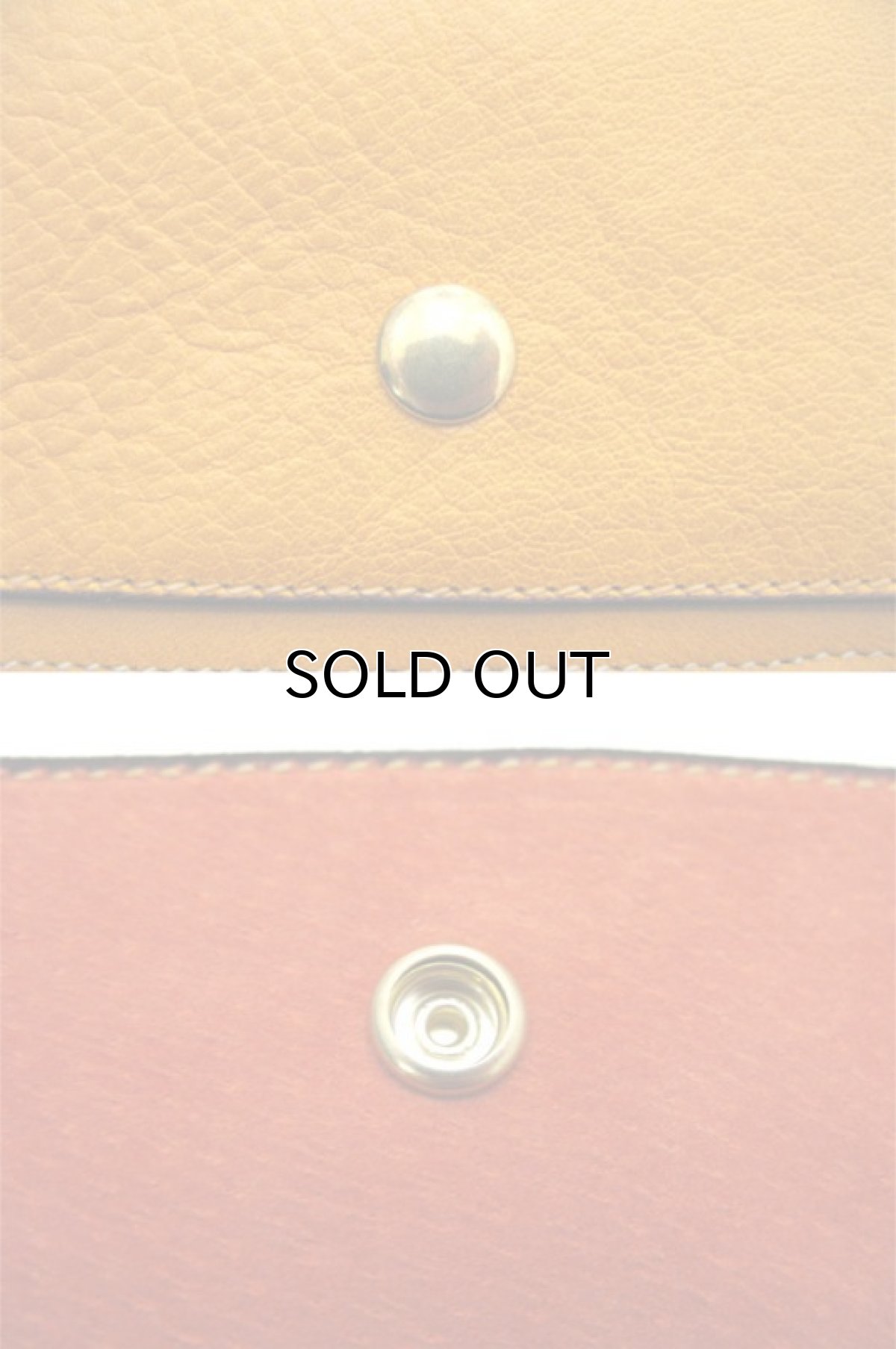 画像4: "JUTTA NEUMANN" Leather Wallet "the Waiter's Wallet"  color : Mustard / Orange 長財布 (4)